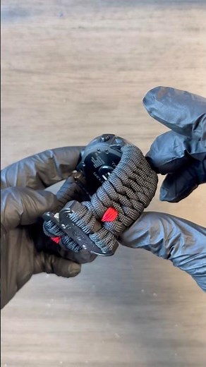 Handmade Paracord watchband for Garmin watch #garminfenix8 #garmininstinct #watchaccessories