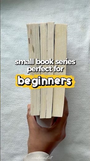 Small Book Series for Beginners 📚✨ (Easy to Finish, Hard to Forget)