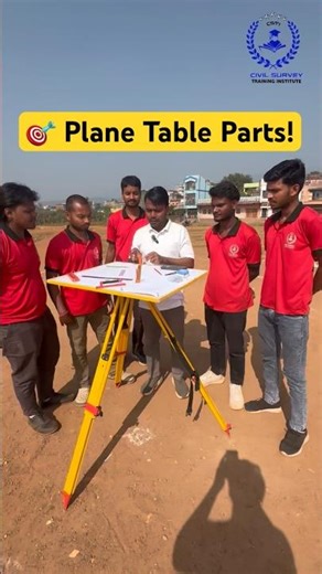 Plane Table Survey Parts | Quick Field Guide! #civilsurveytraininginstitute #planetablesurvey #csti