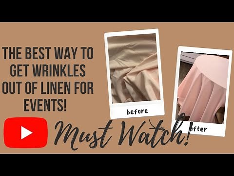 How to get rid of wrinkles without using a steamer or iron! | Quick & Easy | EOE Designs