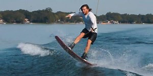 Here's the video every wakeboarder needs to see this summer (and fall, and winter, and spring...). With all the wake parks closed during the COVID-19 pandemic, John Dreiling spent some more time on the boat, and something clicked. You don't need giant wakes to have fun, and you can also have a fun doing a whole lot more than the craziest flips or spins. In fact, if you approach a boat's wakes like features in a park, a whole new world of opportunity and fun can open up. What John is able to do w