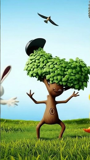 Dancing Trees! | Funny Cartoon Animation with Eco-Friendly Message 🌱