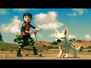 Bolt (3/12) Movie CILP - Scooter Chase (2008) HD