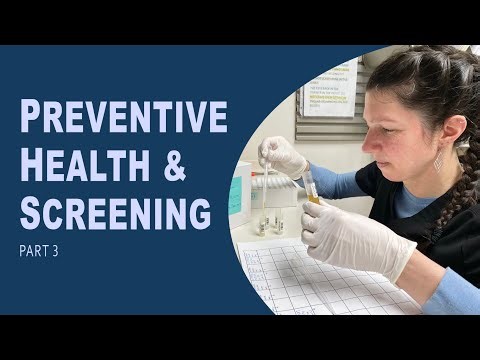 Preventive Health & Screening - Part 3