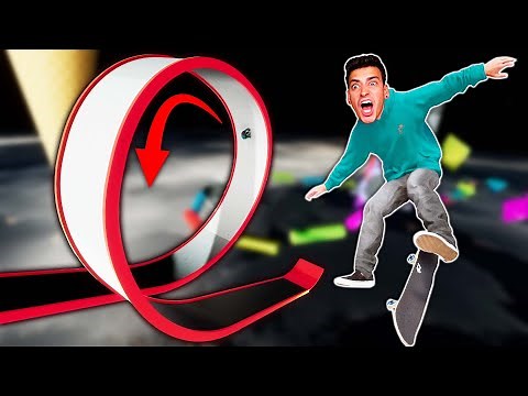 SKATEBOARDING A LOOP IN SPACE?! (Skater XL)