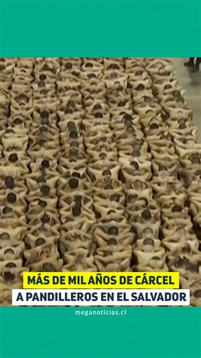 Meganoticias on Instagram: "🔴 La justicia de El Salvador condenó a decenas de miembros de la Mara Salvatrucha (MS-134) a varios siglos de prisión, incluido uno a más de mil años de encierro. La Fiscalía reveló que 248 pandilleros de la MS-13 recibieron “condenas ejemplares” por 43 homicidios y 42 desapariciones de personas, entre otros delitos. 🔴 Desde marzo de 2022, el presidente Nayib Bukele enfrenta a las pandillas amparado en un régimen de excepción que permite arrestos sin orden judicial.