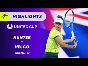 Storm Hunter (AUS) v Malene Helgo (NOR) - United Cup Highlights | Wide World of Sports