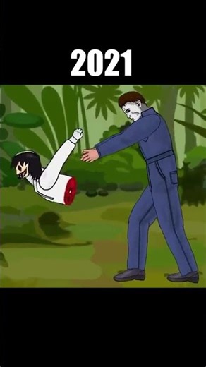 Halloween Micheal Myers evolution #animated #ai