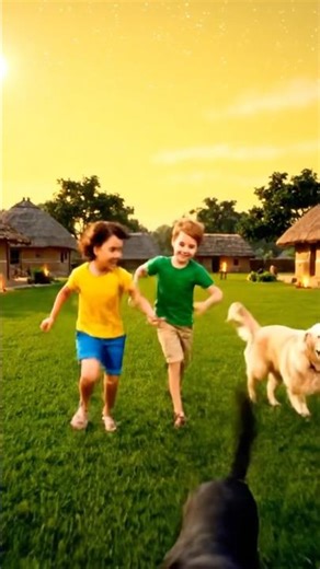 The peaceful village #shorts #shrek