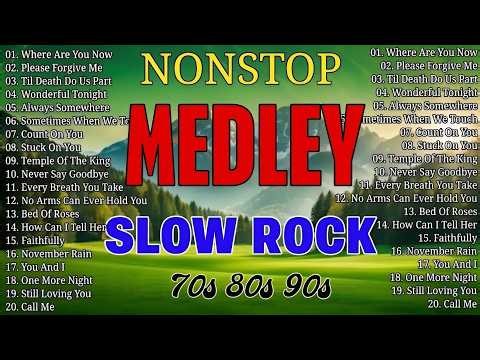 Slow Rock Love Songs Collection 70s 80s 90s Nonstop Slow Rock Pinoy Medley 🎸 Best Luamang Tugtugin