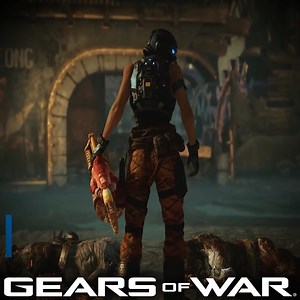 Este fue el porque del tragico final de Lizzy Carmine en gears 5 #gears #game #eday #gearsofwar #lore #historia | Syrax