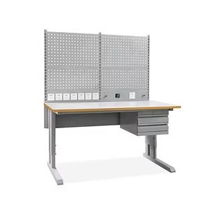 [Hot Item] Commercial Laboratory Table Atelier Metal Inspection Table Workbench
