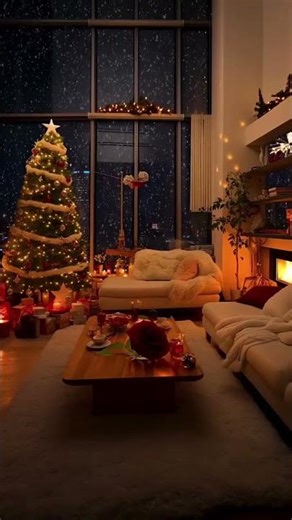 Lofi Christmas 🎄 Lonely Nights, Warm Beats #shorts