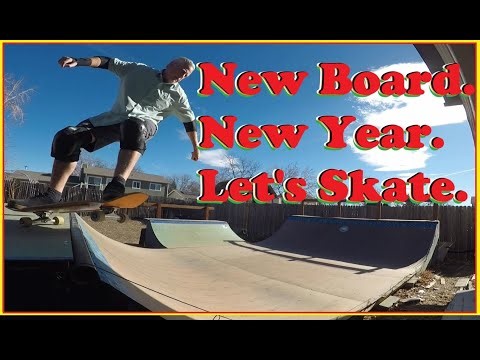 59 year old skater meets friends for mini ramp session