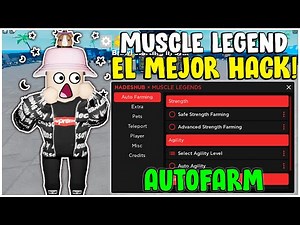 EL MEJOR H4CK DE MUSCLE LEGENDS | AUTOFARM, SUBE LA FUERZA, AGILIDAD Y TODO AUTOMATICAMENTE | ROBLOX