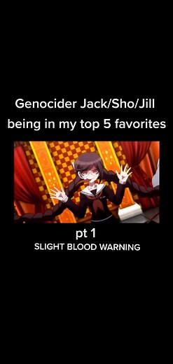 Genocider Jack is a definite favorite. #genocidersho #tokofukawa #danganronpa #anime #danganronpatheanimation