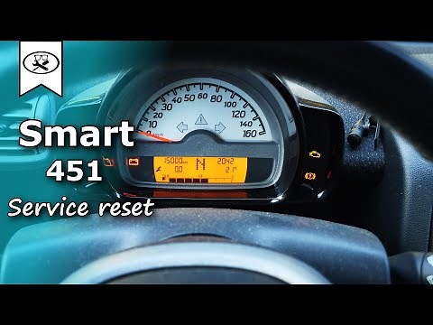 Smart 451 service reset | service reset | VitjaWolf | Tutorial | HD |