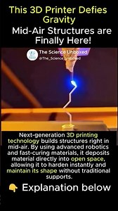 This 3D Printer Defies Gravity: Mid-Air Structures are Finally Here! 🤯🏗️