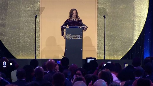 Former Vice President Kamala Harris attends CBCF's Phoenix Awards in D.C.