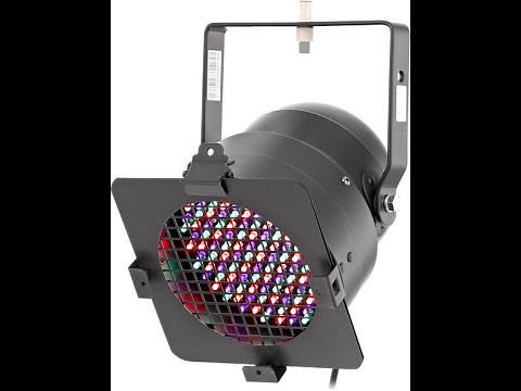 Stair­ville LED PAR 56 black 151 LEDs RGB