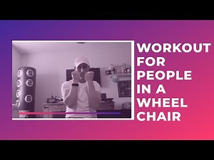 workout for people in a wheelchair or with disabilities or seniors - Smithy's Fitness