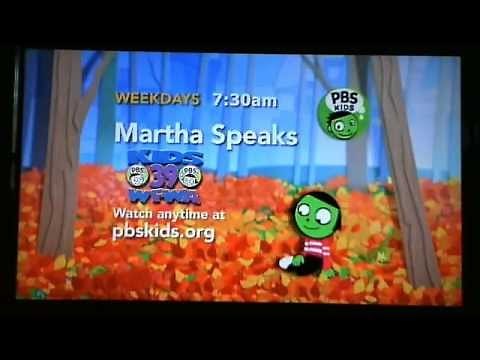 PBS Kids Promo: Martha Speaks (2011 WFWA-DT1)