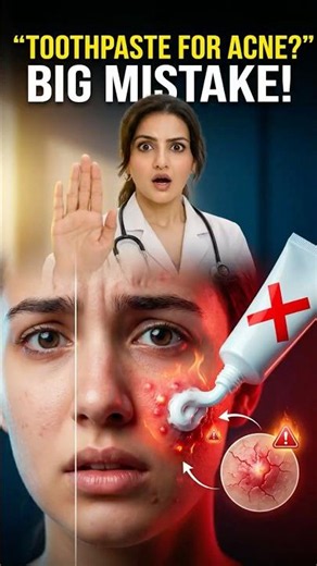 Toothpaste For Acne? 🛑 DIY Skincare Big Mistake! | Dr Madhu Tanwar (PhD Nutritionist)
