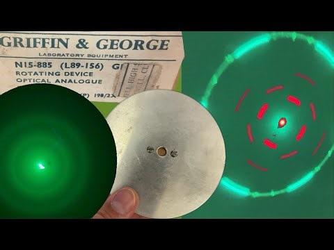 Updating the optical analogue demo to explain electron diffraction