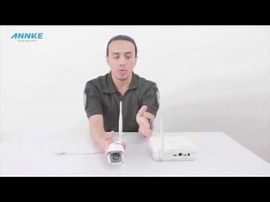 How to Install the Antenna of ANNKE N48WHP NVR kit