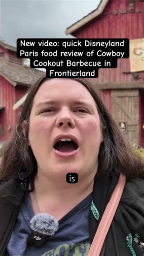 Our latest YouTube video is a quick Disneyland Paris food review of Cowboy Cookout Barbecue