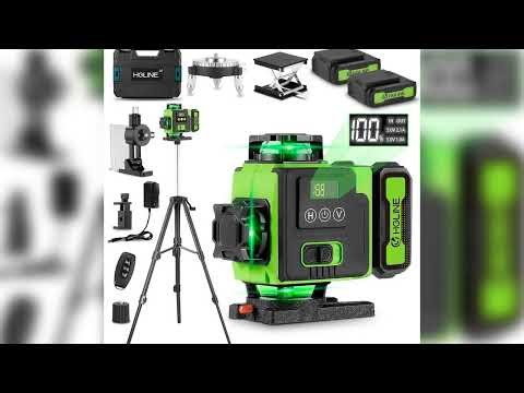 A must-have product! HGLINE 16 Lines Laser Level APP Remote Control Horizontal Vertical Levels Mac