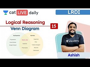 CAT: Venn Diagram – L15 | Logical Reasoning | Unacademy CAT | Ashish Sir