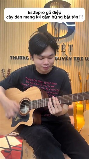 Review guitar ES25 Pro gỗ Điệp dòng 2026