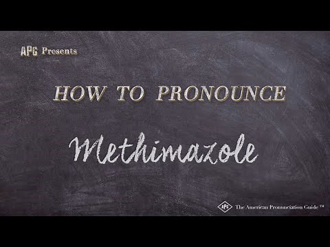 How to Pronounce Methimazole (Real Life Examples!)