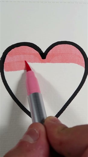 pink coloring #art #coloring #drawing