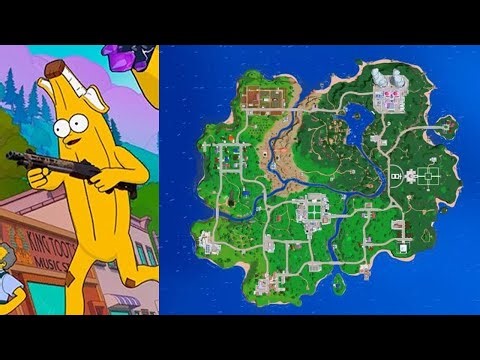 LEAKED SIMPSONS MAP in FORTNITE! (Springfield Location FOUND!)
