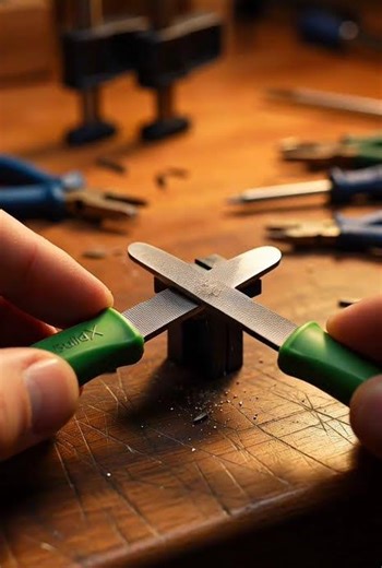 Mini Hand File Set perfect tiny parts with precision #buildx #tools #woodworking