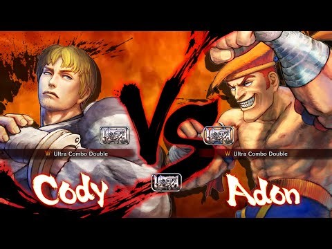 Ultra Street Fighter IV _ Cody vs Adon (hardest)