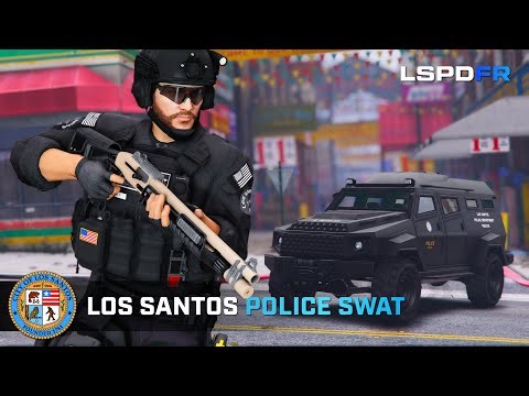 LSPD SWAT | Terrorist Attack on the Sinner Street | Arrest Warrant | Active Shooter | GTA5 LSPDFR