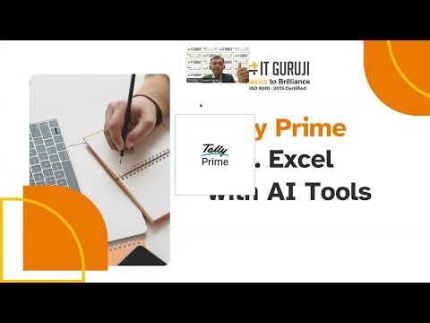 Tally Prime Tutorial 2025 | AI TOOLS | Advance Excel | ITGURUJI
