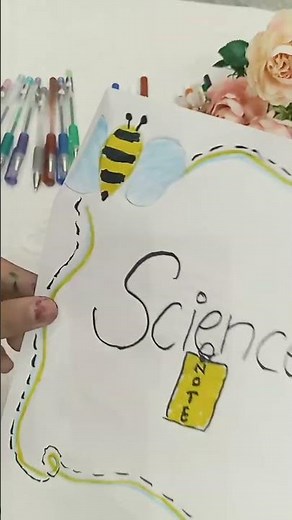 science project profile page design 👍😊❤️