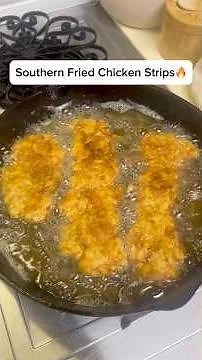 Southern Fried Chicken Strips Recipe | Better Than Fast Food! #recipe #food #youtubeshorts #shorts