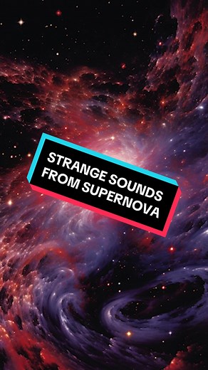 Supernova 1987A: Eerie Sounds from Space