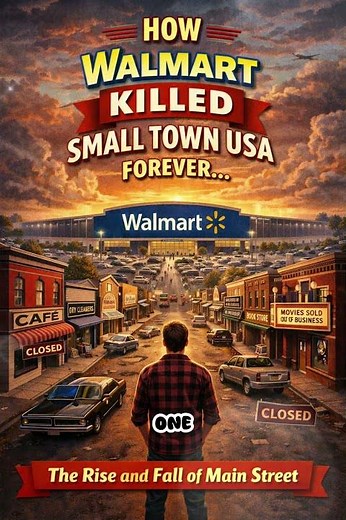 How Walmart Destroyed Small Town America Forever - Main Street's Death