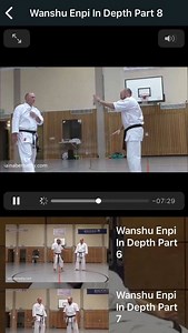 The second new video added to the Iain Abernethy App today is Part 8 of our in-depth look at the bunkai of Wanshu / Empi! | Iain Abernethy