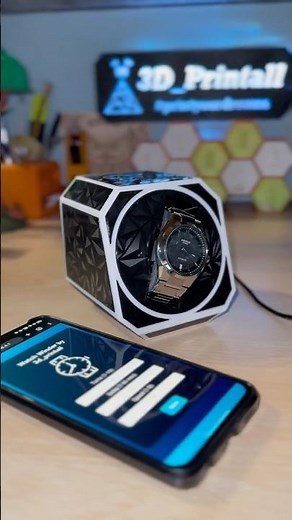 3D printed watch winder