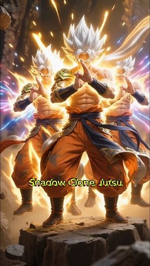 Fusion of Goku and Naruto ultimate power concept and fan build