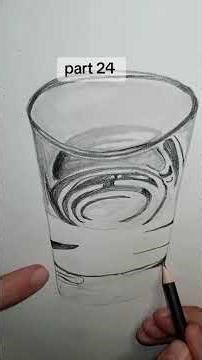 part 24 of trying to draw a cup #draw #drawing #training #fyp #viral Rakan Arabi #reels #pencil 3d