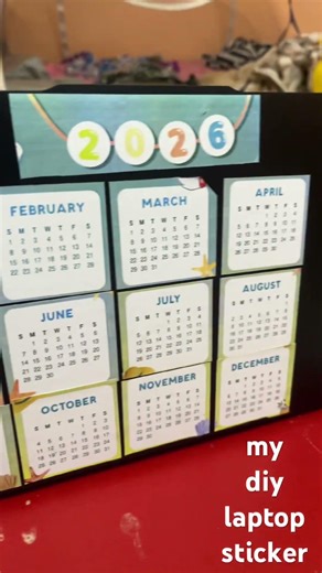 Making 2026 diy laptop sticker