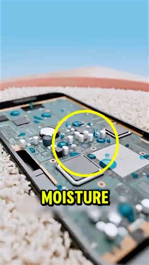 How to Rescue a Wet Phone (Not with Rice!) #shorts #wetphone #emergencyhacks